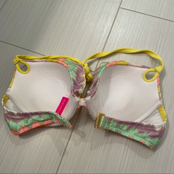 34D Victorias Secret Swim Push up top - Picture 2 of 4